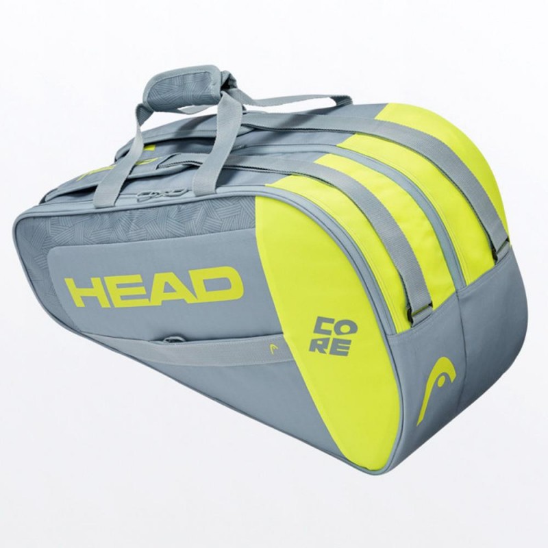 Paletero Head Core Padel Combi Grey Yellow 2021