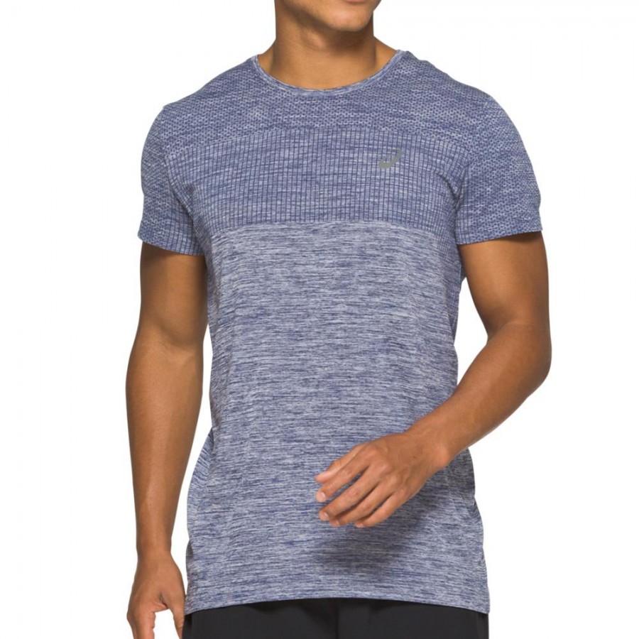 Camiseta Asics Race Seamless SS French Blue