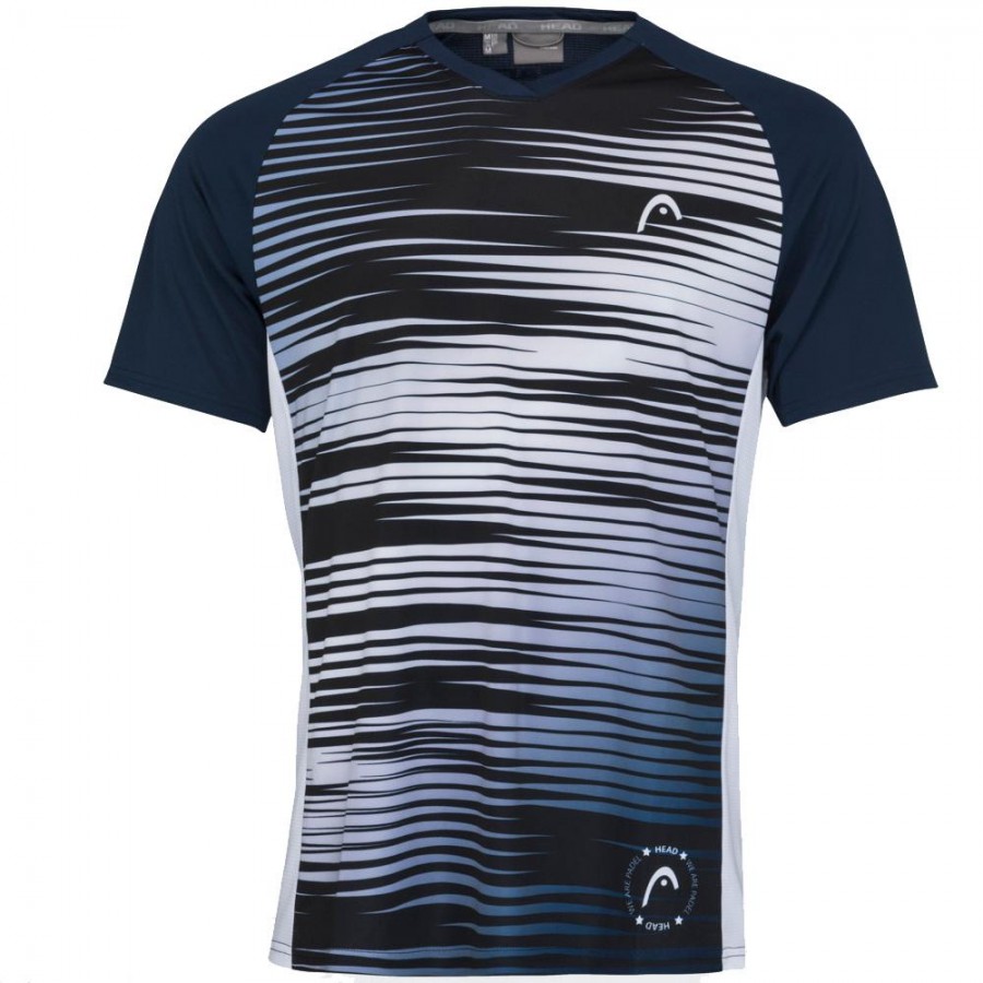 Camiseta Head Game Tech Print Padel White