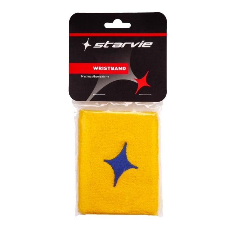 Muñequera Star Vie Yellow Star Blue 2021 Muñequera Star Vie Yellow Star Blue 2021