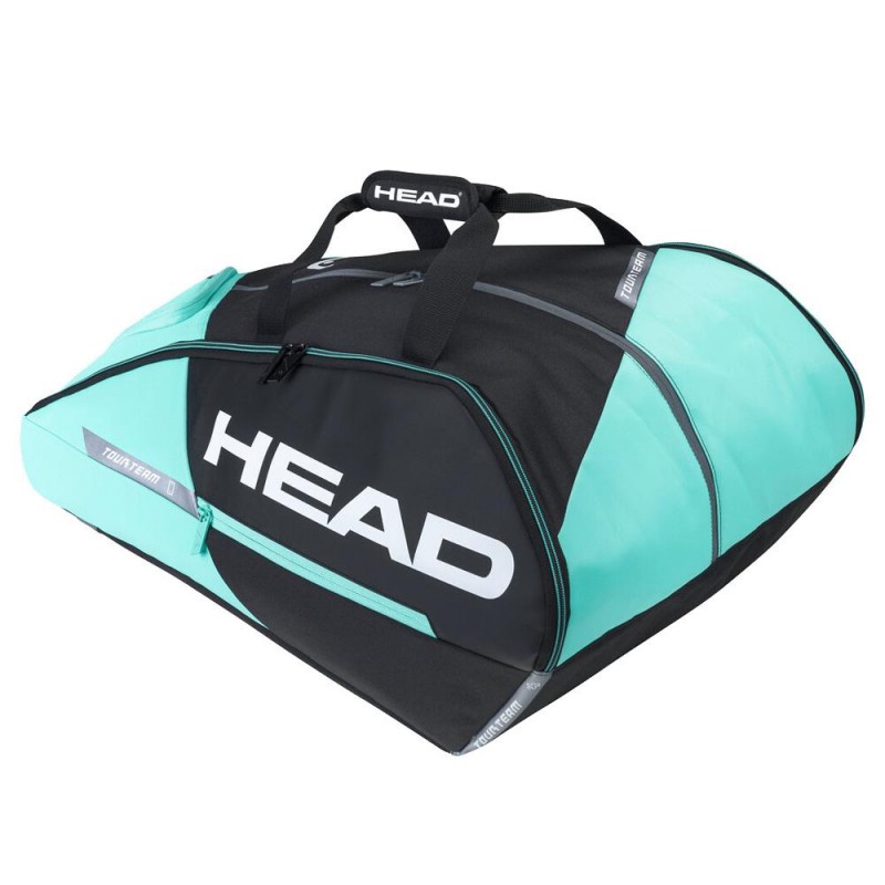 Paletero Head Tour Team Padel Monstercombi Black Green 2022 Paletero Head Tour Team Padel Monstercombi Black Green 2022