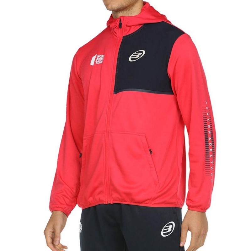 Sudadera Bullpadel Rodicol Carmesi Fluor Sudadera Bullpadel Rodicol Carmesi Fluor