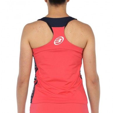 Camiseta Bullpadel Ravolta Neon Crimson