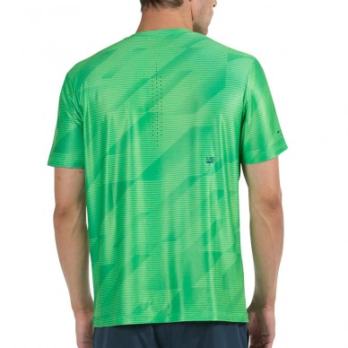 Camiseta Bullpadel Meder Verde Fluor