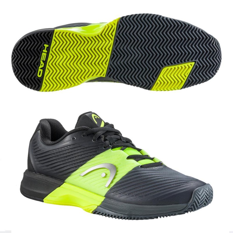 Zapatillas Head Revolt Pro 4.0 Clay Men BK 2022 Zapatillas Head Revolt Pro 4.0 Clay Men BK 2022