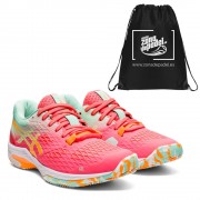 Asics Gel Padel Lima FF Blazing Coral Orange Pop