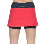 Falda Bullpadel Resoba Neon Crimson