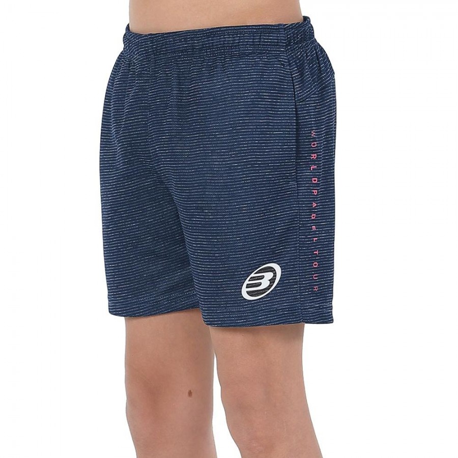 Pantalon Bullpadel Riopale JR Azul Marino