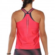 Camiseta Bullpadel Revenga Neon Crimson