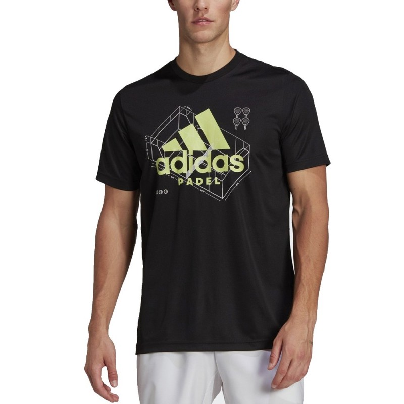 Adidas M Pad G Svart T-shirt