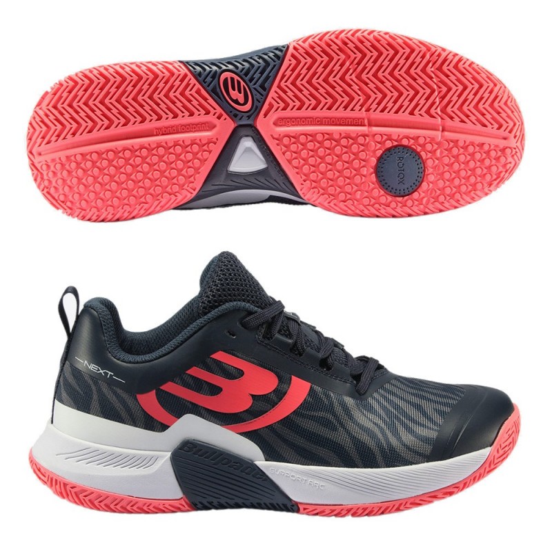 Bullpadel Next Hybrid PRO W 22 Grå Skor Bullpadel Next Hybrid PRO W 22 Grå Skor