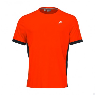 Camiseta Head Slice Men Tangerine Svart