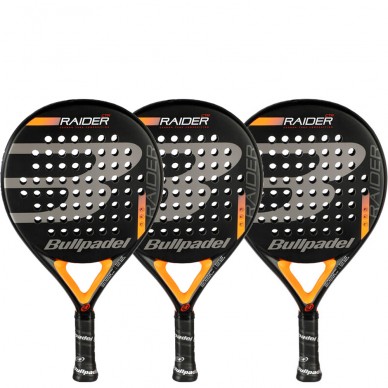 Tripack Bullpadel Raider CTR