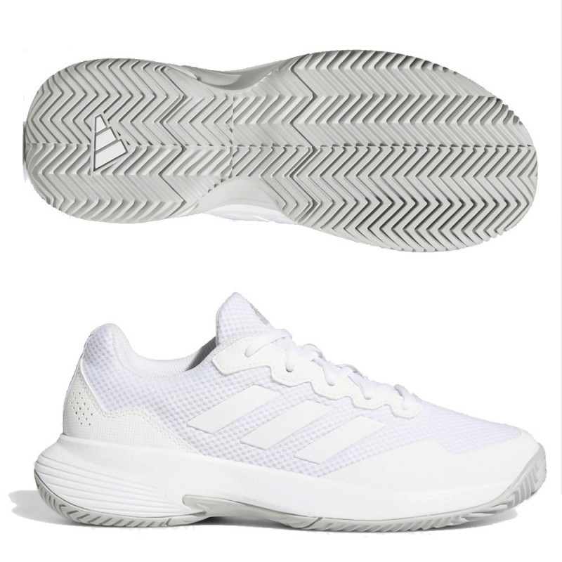 Padelskor Adidas Game Court 2 W FTWR Vit Grå 2022 Padelskor Adidas Game Court 2 W FTWR Vit Grå 2022