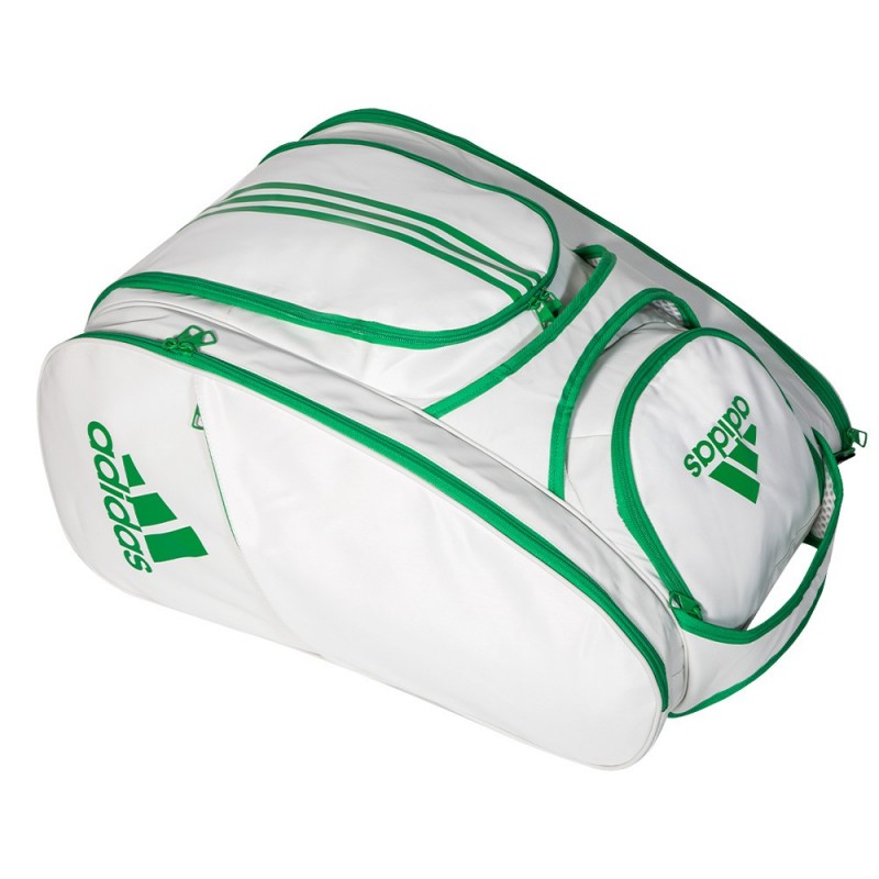 Padelväska Adidas Multigame vit grön Padelväska Adidas Multigame vit grön
