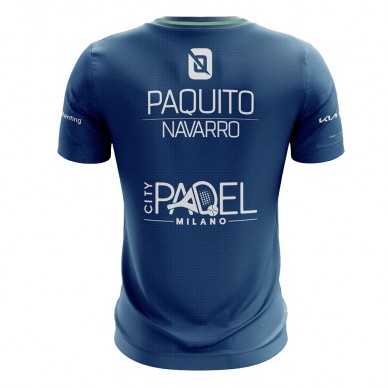 Bullpadel Manex Paquito Navarro Blue Vigore T-shirt