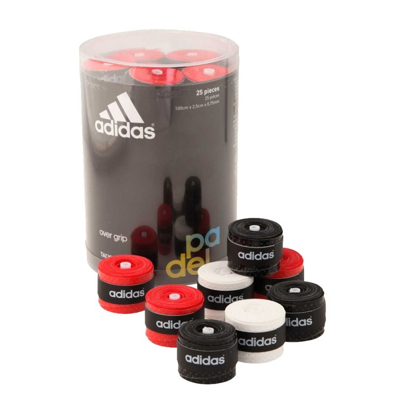 Cubo overgrips Adidas Tacky 25 uds Mix Microperforado