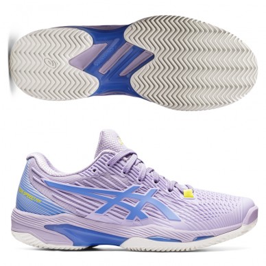 Padelskor Asics Solution Speed FF 2 Clay Murasaki Periwinkle Blue