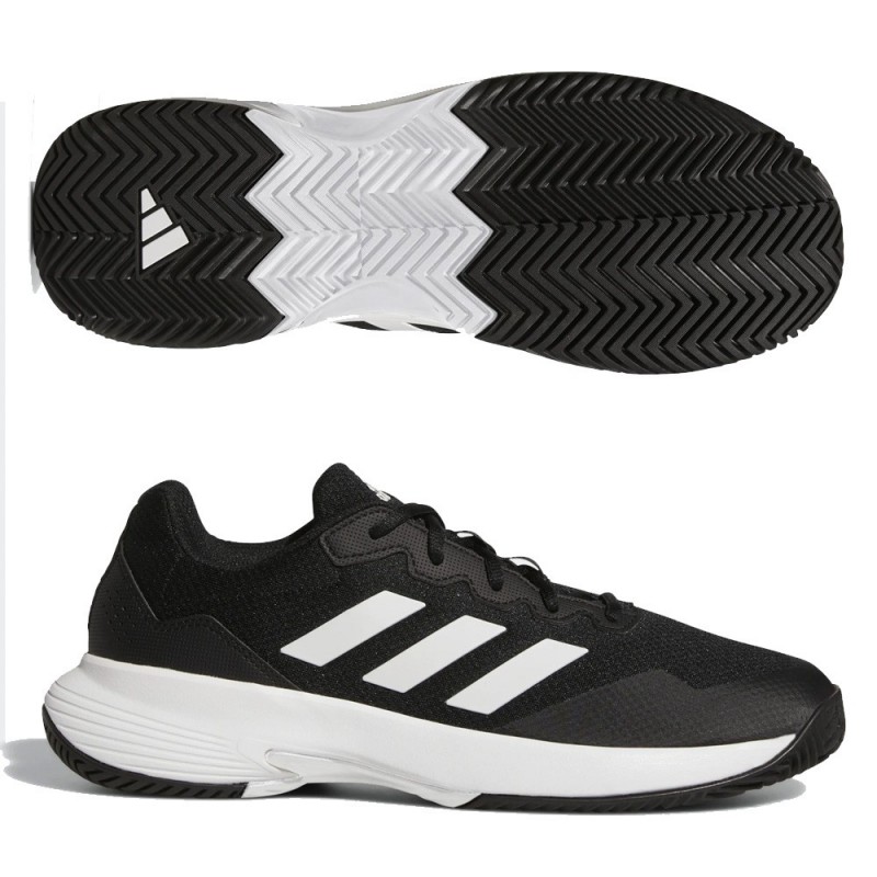 Padelskor Adidas Game Court 2 M FTWR Core Black White 2022 Padelskor Adidas Game Court 2 M FTWR Core Black White 2022