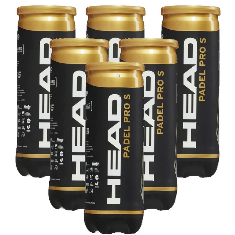 Pack Head Padel Pro S 6 Rör Pack Head Padel Pro S 6 Rör
