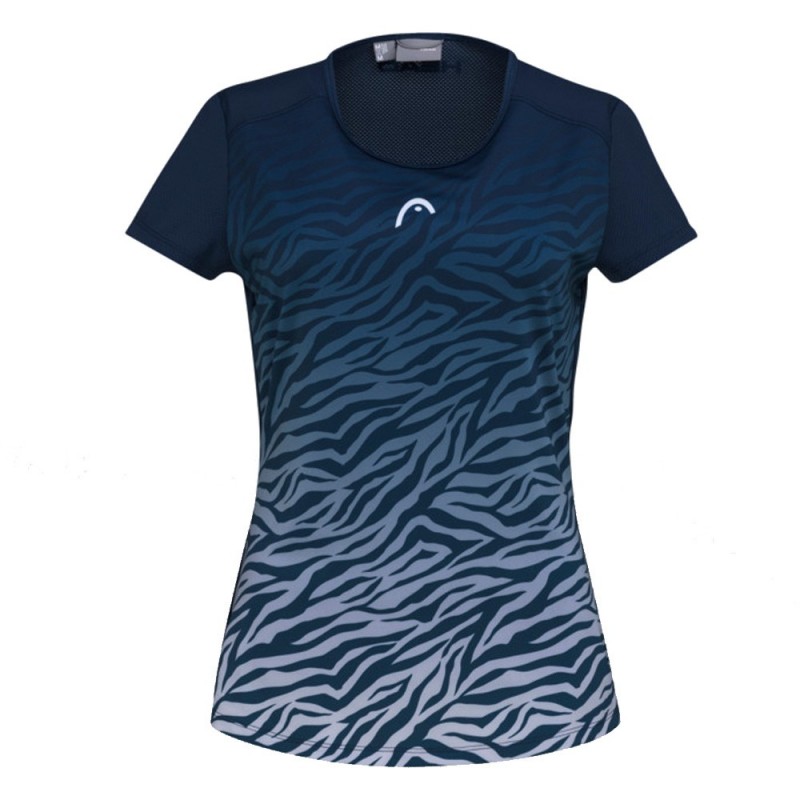 Camiseta Head Tie Break mörkblå tryck vision Camiseta Head Tie Break mörkblå tryck vision