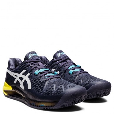 Asics Gel Resolution 8 Clay indigo dimma vit