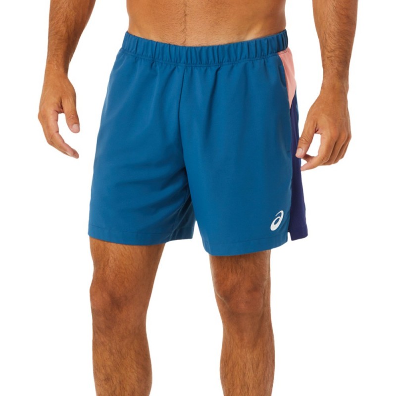 Pantalon Asics Court Color Block ljus indigo Pantalon Asics Court Color Block ljus indigo