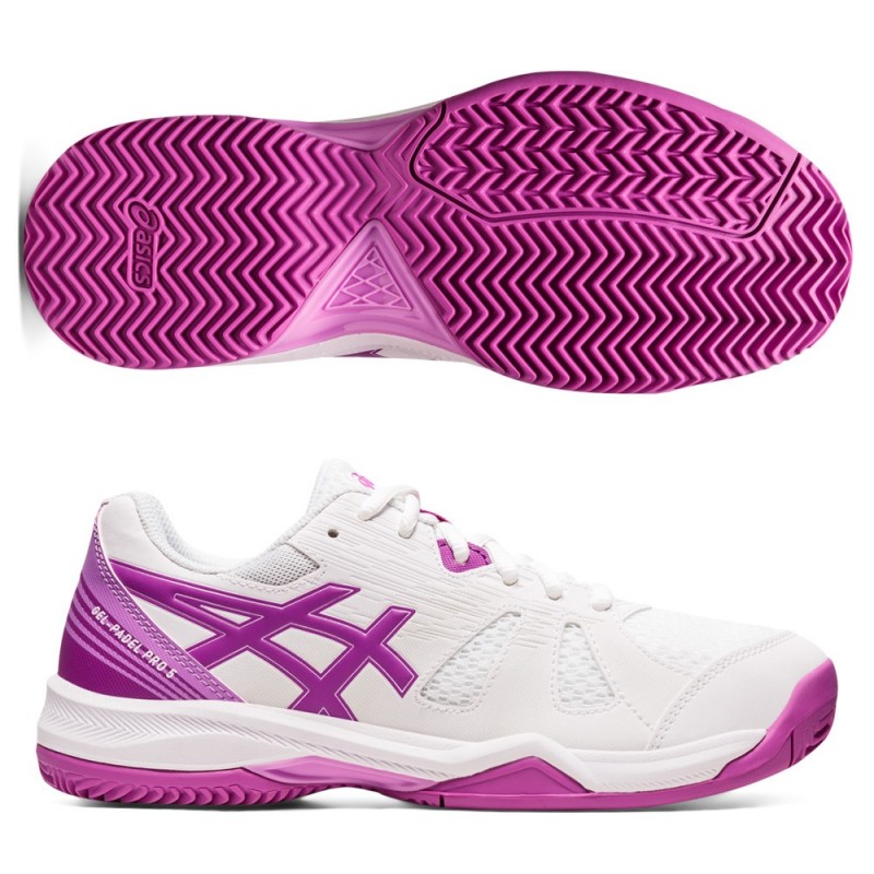 Asics Gel Padel Pro 5 white orchid Asics Gel Padel Pro 5 white orchid