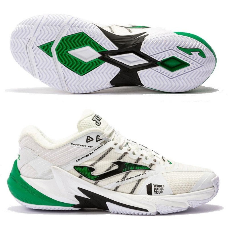 Joma T.OPEN HERR 2202 Skor Vit Grön Joma T.OPEN HERR 2202 Skor Vit Grön