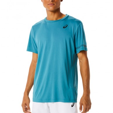 T-shirt Asics Court M SS TEE dimmig furu