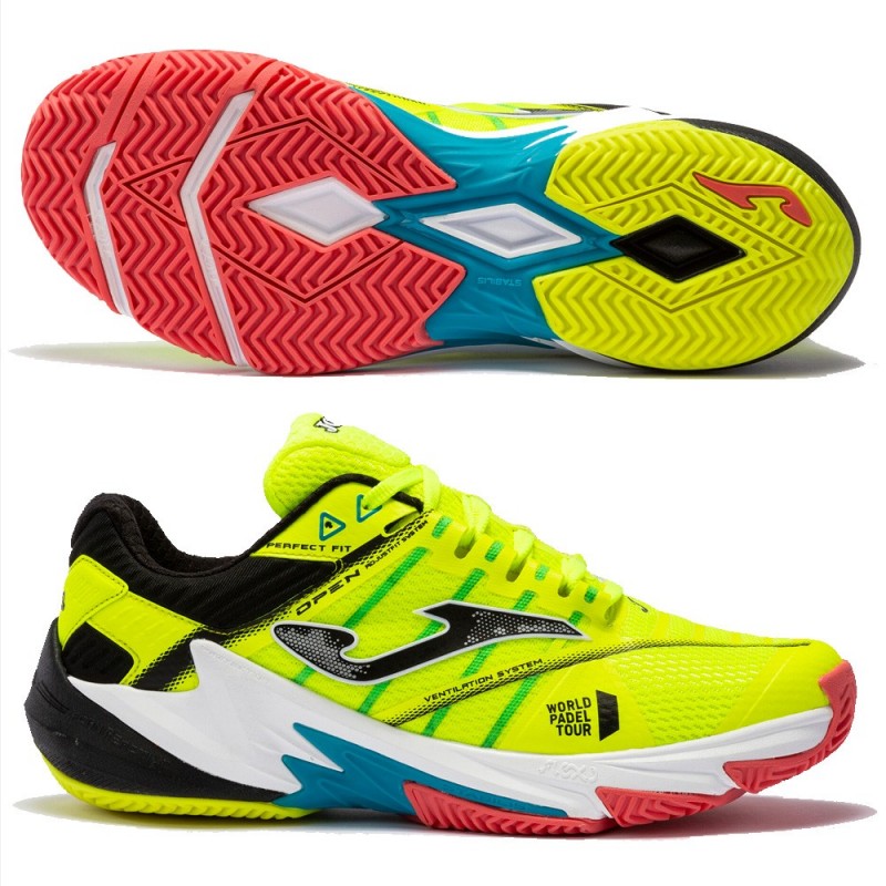 Joma T.OPEN 2209 Skor Fluor Gul Svart Joma T.OPEN 2209 Skor Fluor Gul Svart