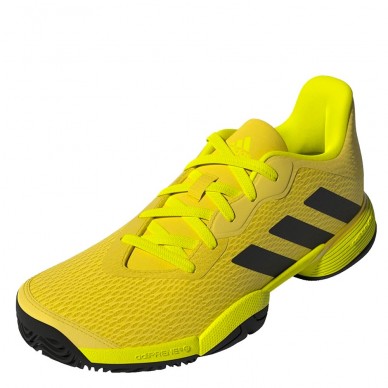 Padelskor Adidas Barricade JR impact yellow beam yellow 2022