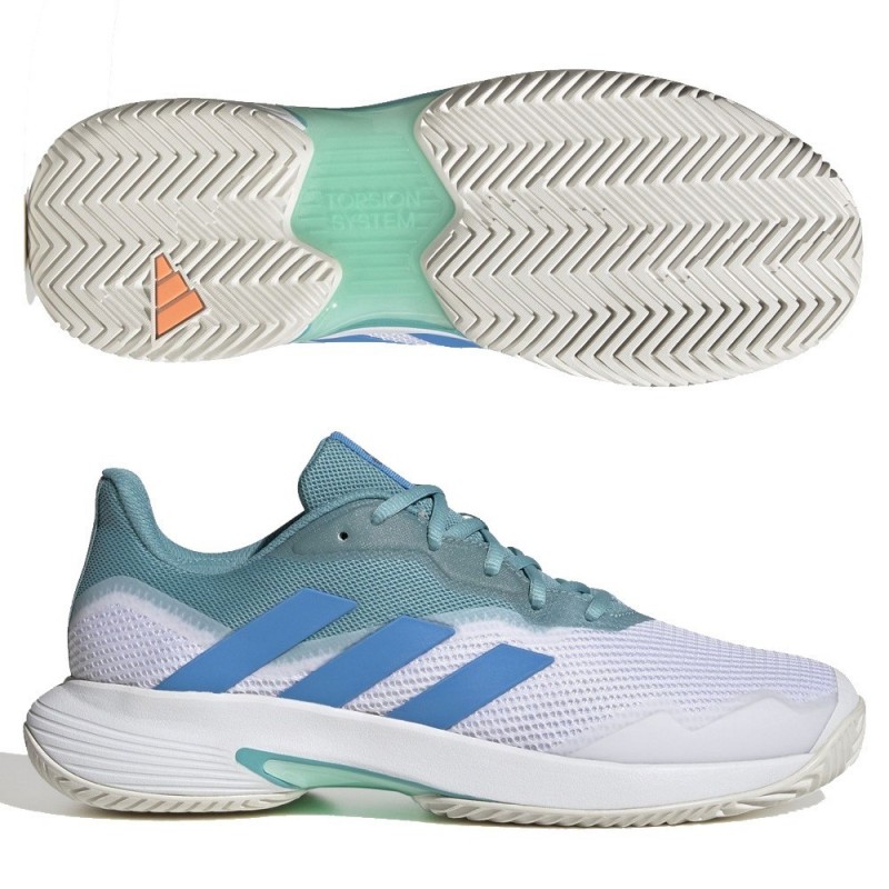 Padelskor Adidas Gourtjam 2 M mint ton pulse blue ftwr white 2022