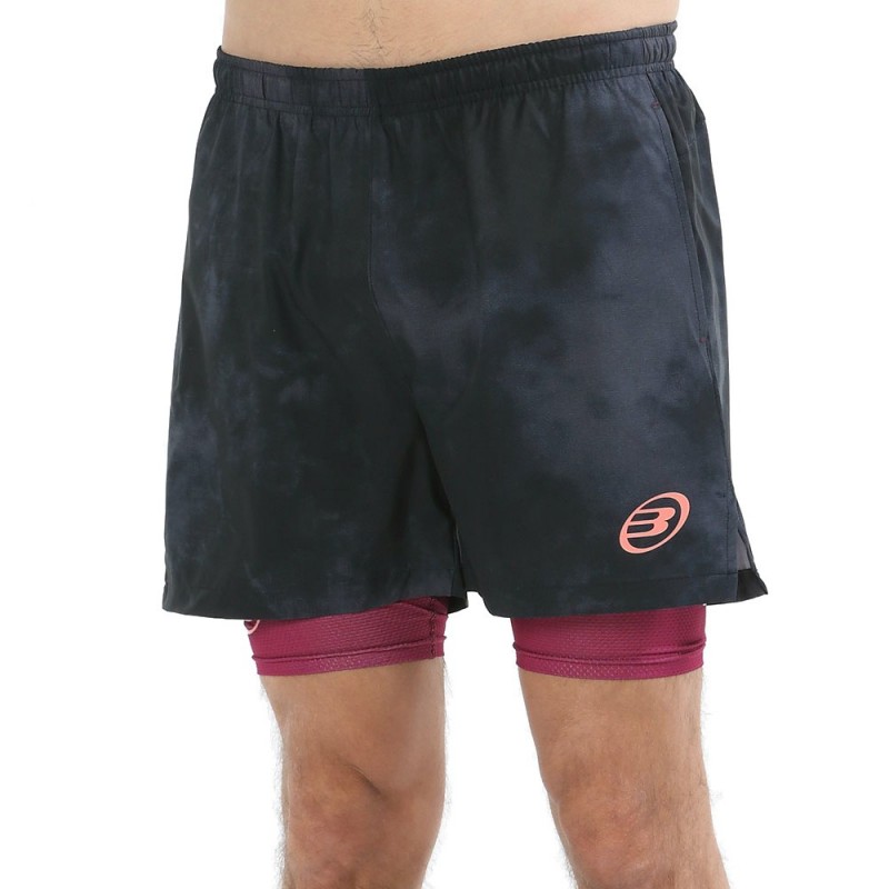 short Bullpadel Miton negro short Bullpadel Miton negro