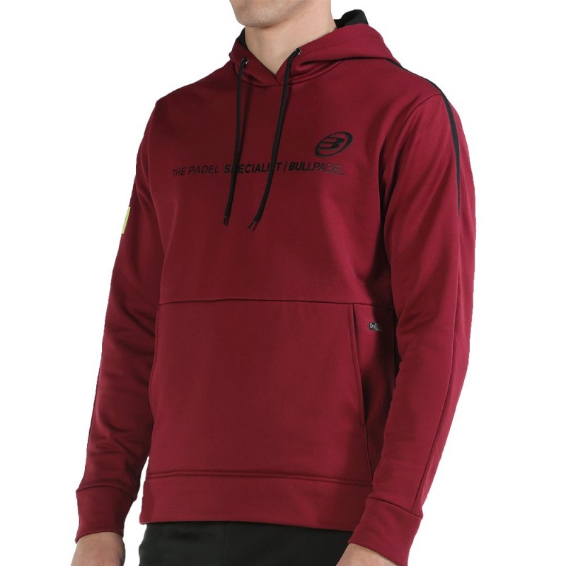 Bullpadel Lipis vinröd Hoodie Bullpadel Lipis vinröd Hoodie