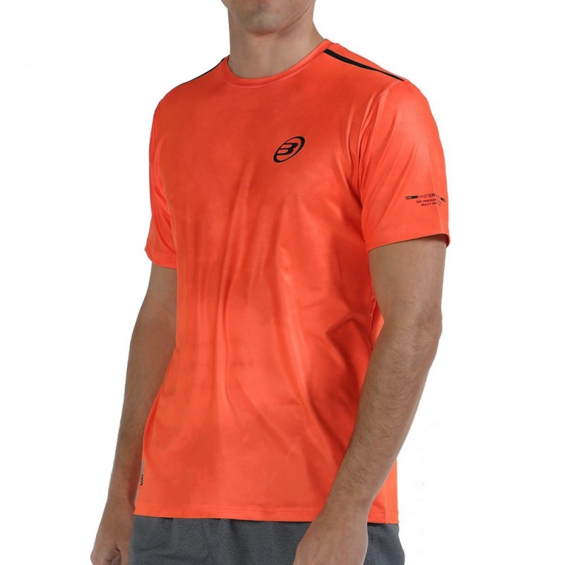 t-shirt Bullpadel Moare coral fluorine t-shirt Bullpadel Moare coral fluorine