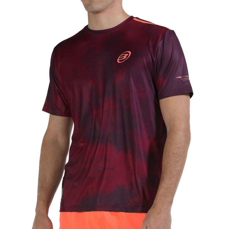 t-shirt Bullpadel Maure vinrött vin t-shirt Bullpadel Maure vinrött vin