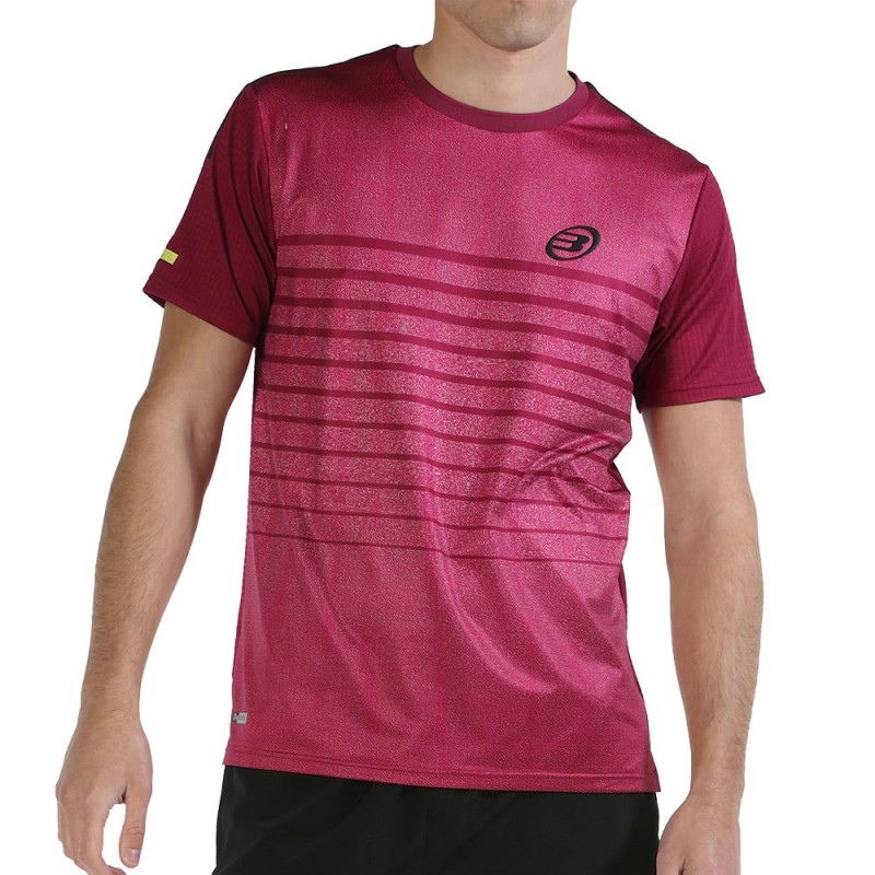 Bullpadel Litis vinröd vin t-shirt Bullpadel Litis vinröd vin t-shirt