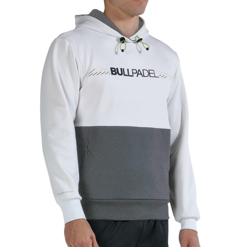 Hoodie Bullpadel Imbui M blanco