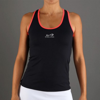 Endless Mile Tank top svart