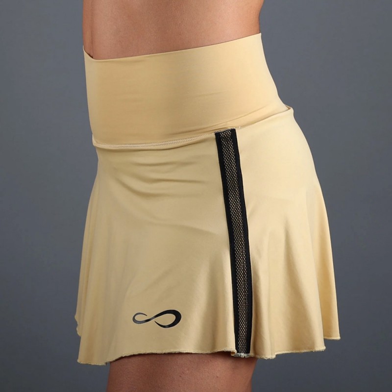 Guld Endless Lux Ribbon Skirt Guld Endless Lux Ribbon Skirt