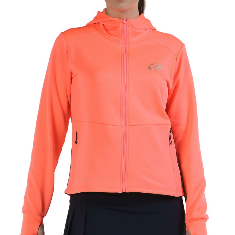Bullpadel Abada korall fluor Hoodie Bullpadel Abada korall fluor Hoodie