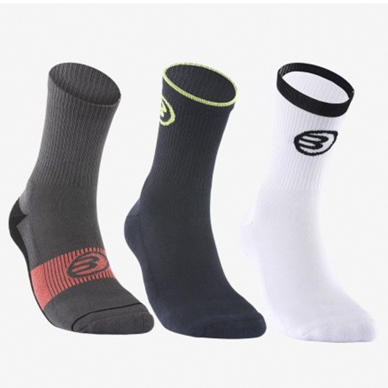 Socks Bullpadel BP2213 FW Pack 3 färger Socks Bullpadel BP2213 FW Pack 3 färger