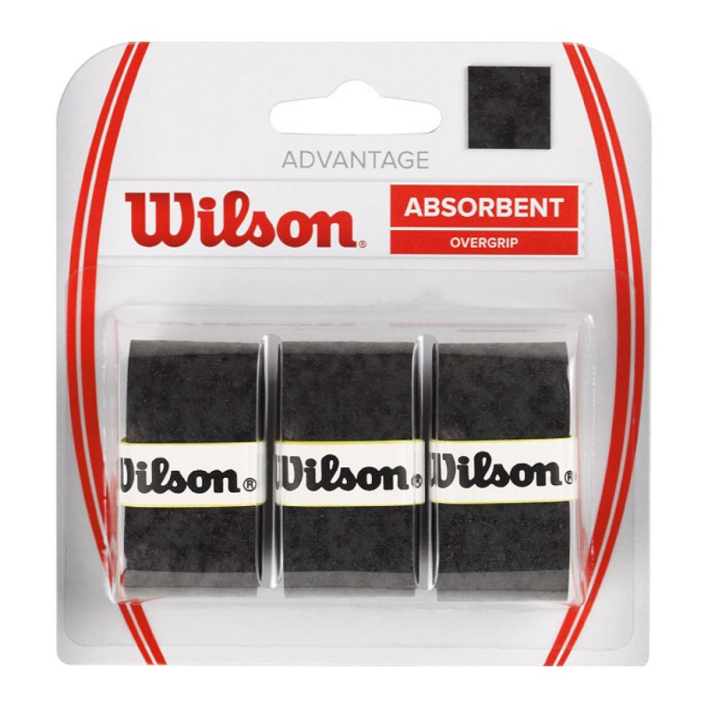 Overgrip Wilson Advantage svart x 3