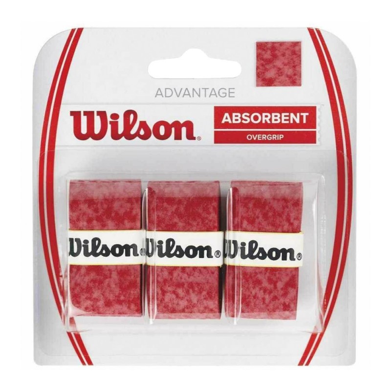 Overgrip Wilson Advantage röd x 3