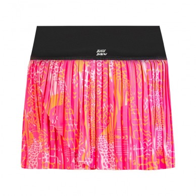 Skirt Bidi Badu Lowey Tech Plissee grå rosa