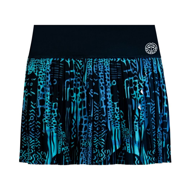 Skirt Bidi Badu Lowey Tech Plissee Blå Skirt Bidi Badu Lowey Tech Plissee Blå