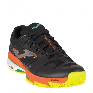 Padelskor Joma T.SLAM MEN 2201 svart orange fluor