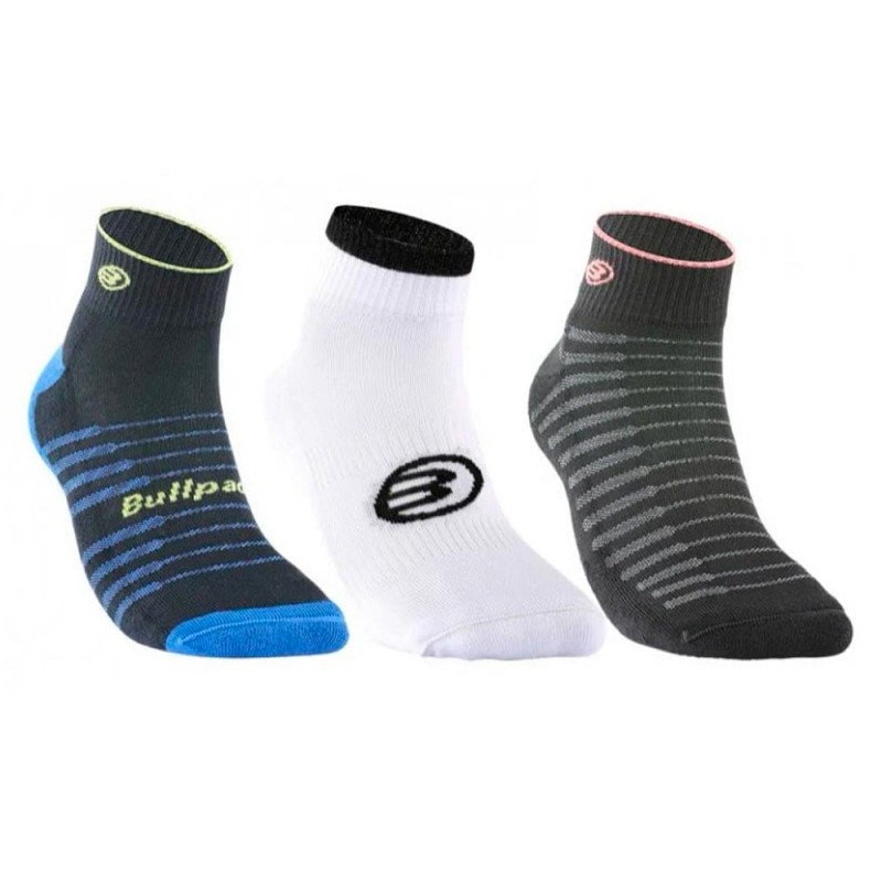 Bullpadel BP22105 FW Pack 3 färger socks Bullpadel BP22105 FW Pack 3 färger socks