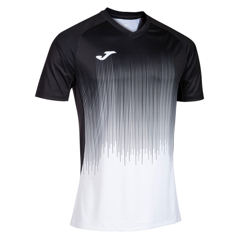 Joma Tiger IV T-shirt vit svart Joma Tiger IV T-shirt vit svart